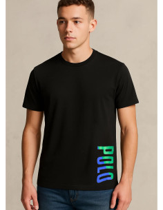 Polo Ralph Lauren Black Spell Out Logo T-Shirt 2