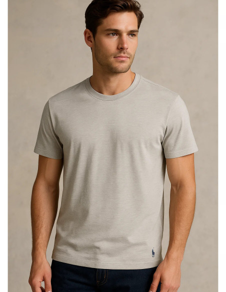 Polo Ralph Lauren Grey Super Soft Logo T-Shirt