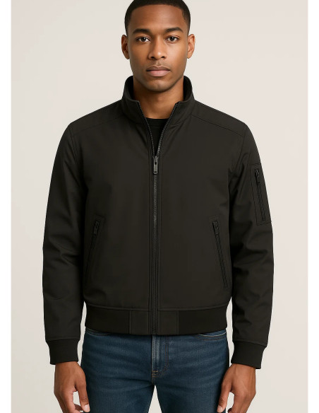 Calvin Klein Men's Winter Soft Shell Bomber Jacket