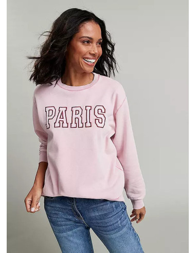 Freemans Pink Paris Sweatshirt