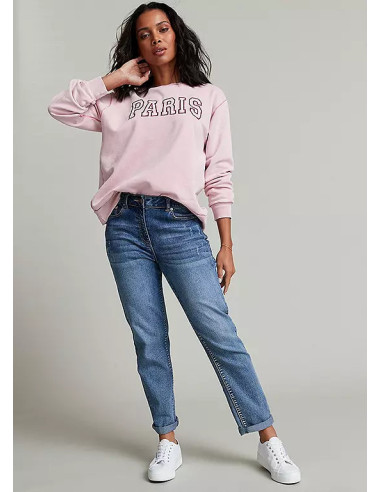 Freemans Pink Paris Sweatshirt