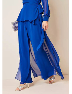 Kaleidoscope Cobalt Overlayer Trousers 2