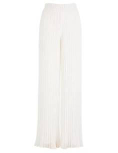 Together Ivory Pleat Palazzo Trousers