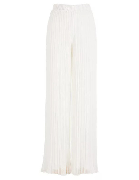 Together Ivory Pleat Palazzo Trousers