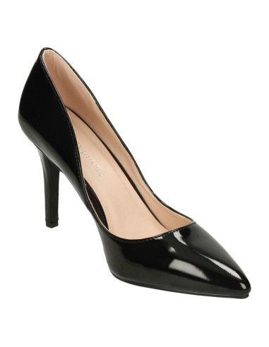 Anne Michelle Ladies Pointed Toe Court Shoes