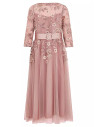 Kaleidoscope Dusky Pink Sequin Prom Dress