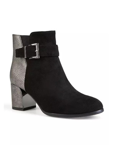 Lunar Exclusive Snakeskin Heeled Ankle Boots