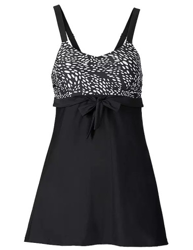 bonprix Black Shaper Plus Size Swimdress