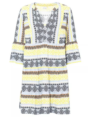 BodyFlirt Boho Tunic Dress Plus Size