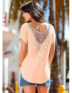 bonprix Crochet Back T-Shirt 2