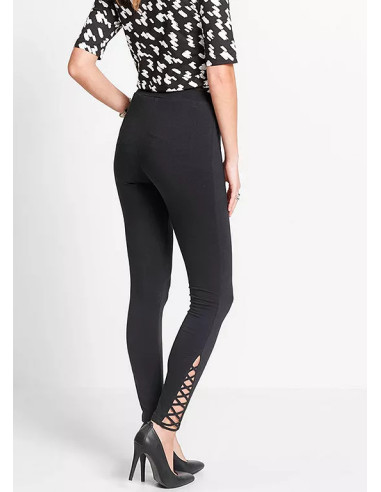 bonprix Lace-Up Hem Leggings