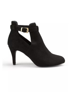 Freemans Black Cut-Out Shoe Boots 2