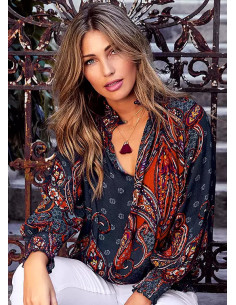 Lascana Paisley Print Blouse 2