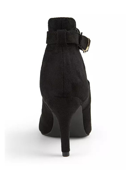 Freemans Black Cut-Out Shoe Boots