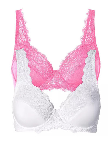 bonprix Pack of 2 Underwired Lace Detail Bras 42B