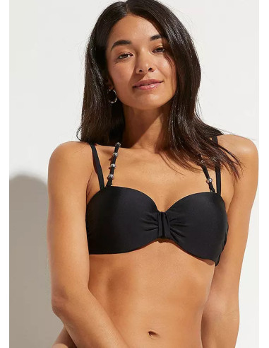 bonprix Padded Bandeau Bikini 34D