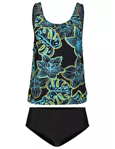 bonprix Tropical Print Tankini