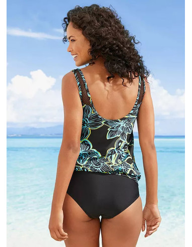 bonprix Tropical Print Tankini