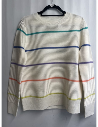 Kaleidoscope Ripped Striped Sweater