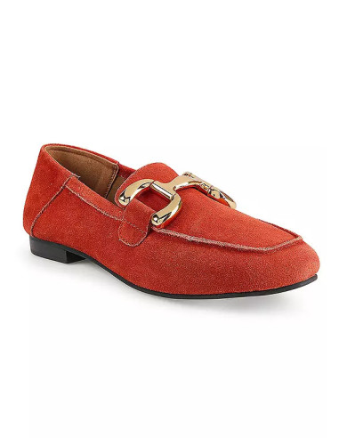 Kaleidoscope Suede Snaffle Loafers