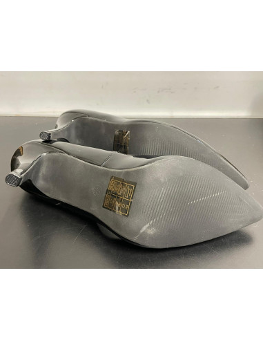 Anne Michelle Ladies Pointed Toe Court Shoes