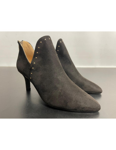 Kaleidoscope Black Cut Out Shoe Boots