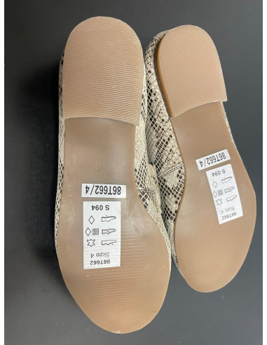 Freemans Snake Leather Snaffle Trim Loafers